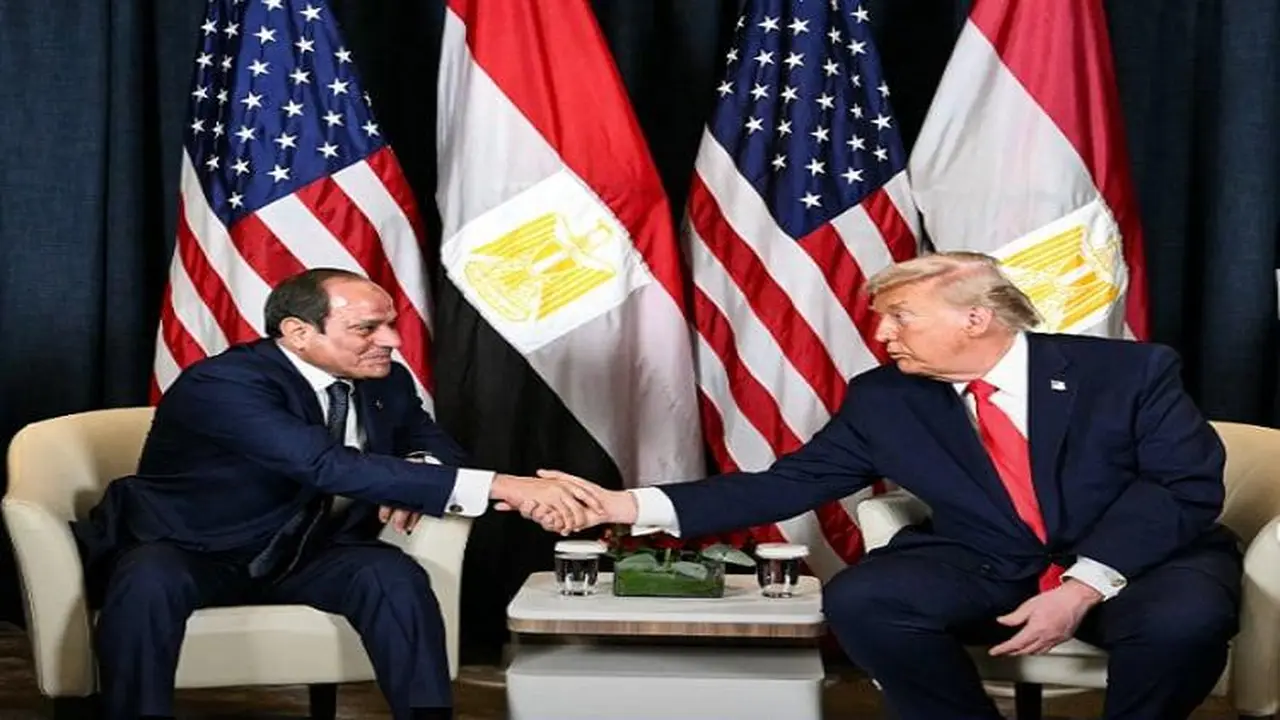 السيسي يثمن قرار ترامب في الإصغاء لصوت العقل وإعلاء قيم الإنسانية